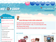 Tablet Screenshot of melopshop.com